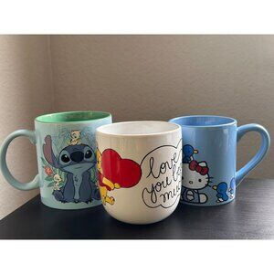 Sanrio Mug | Winnie the Pooh Disney Mug | Hello Kitty Sanrio | Lilo and Stitch